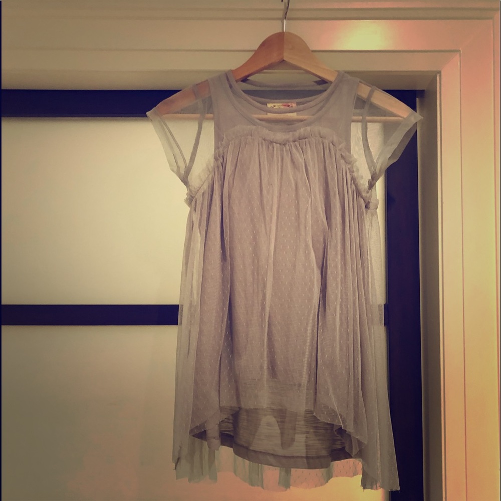 Joifolie mesh party top